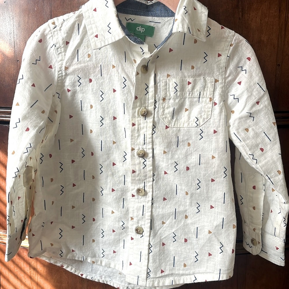 Toddler boy button shirt 2t